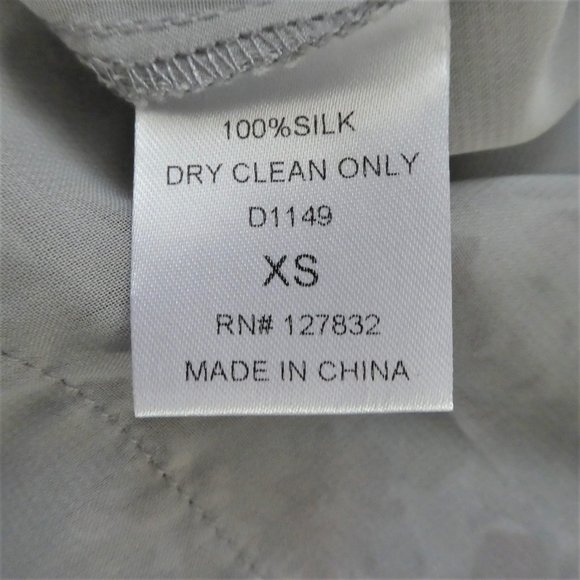 SiLK Body Policy Dress Floral T Back Exposed Zipper XS - Picture 8 of 9